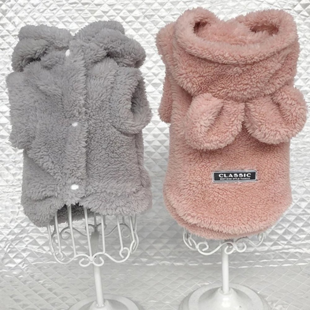 🐶 HOST PICK 🐶 Cute Dog Clothes  / Furry Coat SMALL DOG